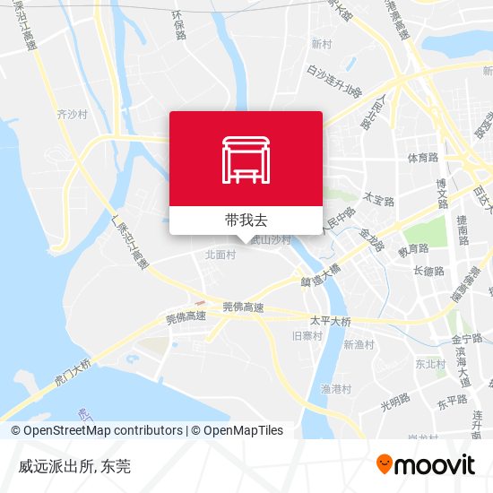威远派出所地图