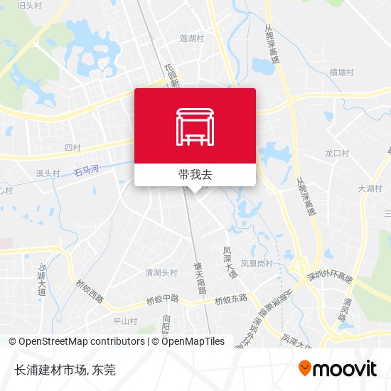 长浦建材市场地图