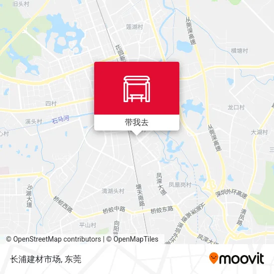 长浦建材市场地图