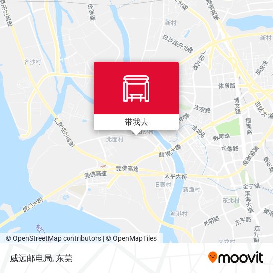 威远邮电局地图