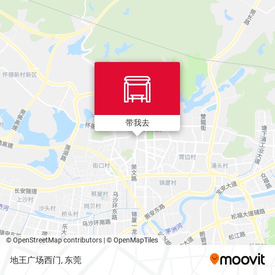 地王广场西门地图