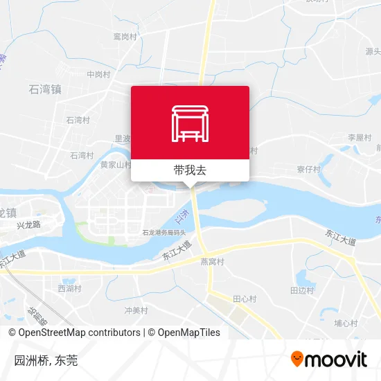 园洲桥地图