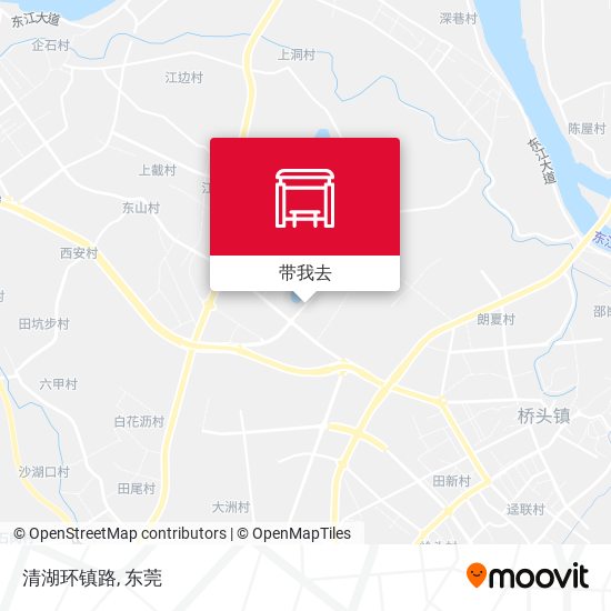 清湖环镇路地图
