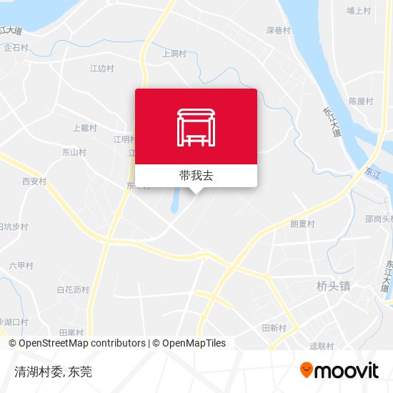 清湖村委地图