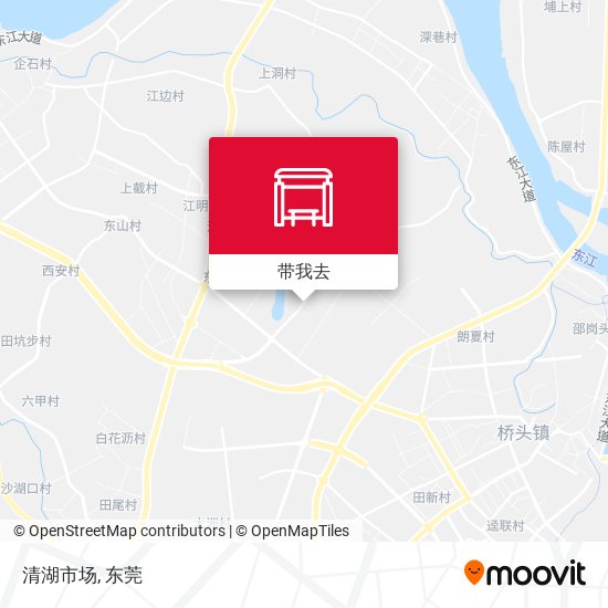 清湖市场地图