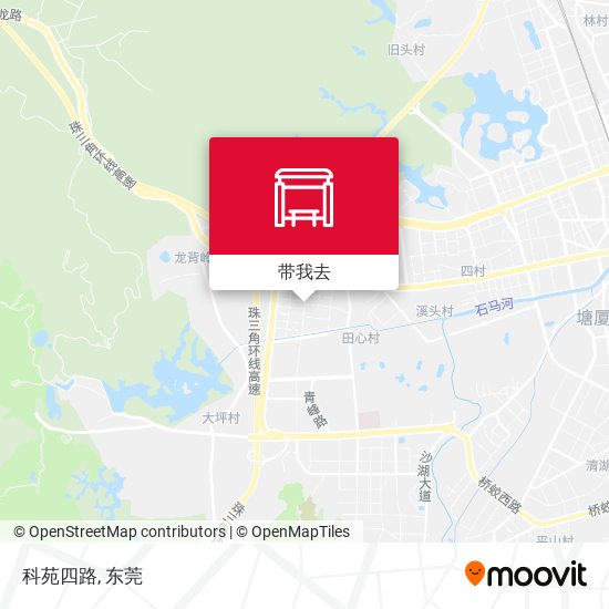 科苑四路地图