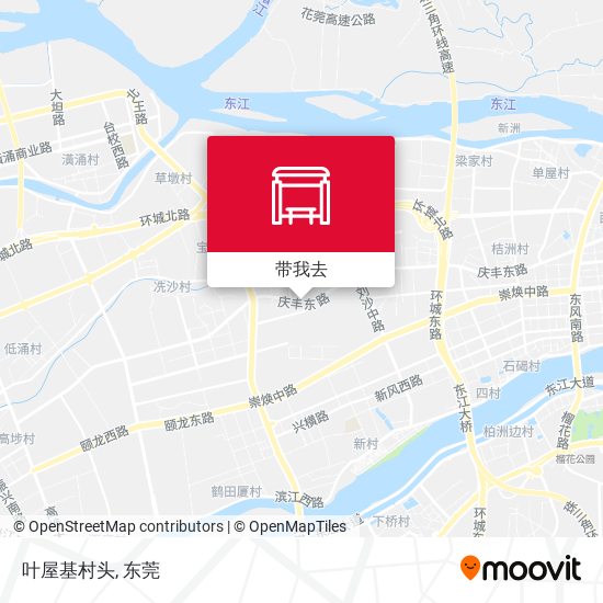 叶屋基村头地图