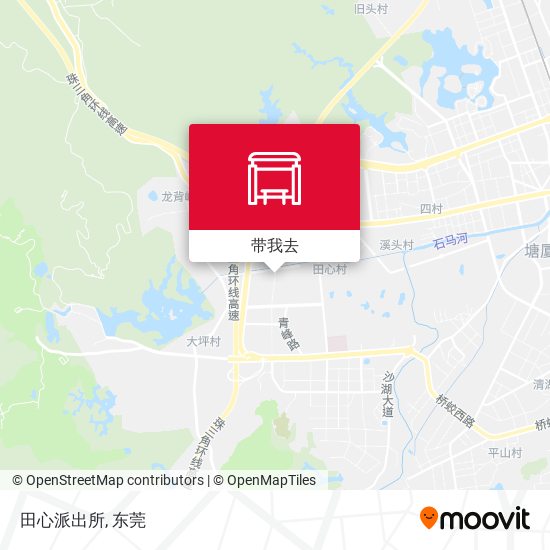 田心派出所地图