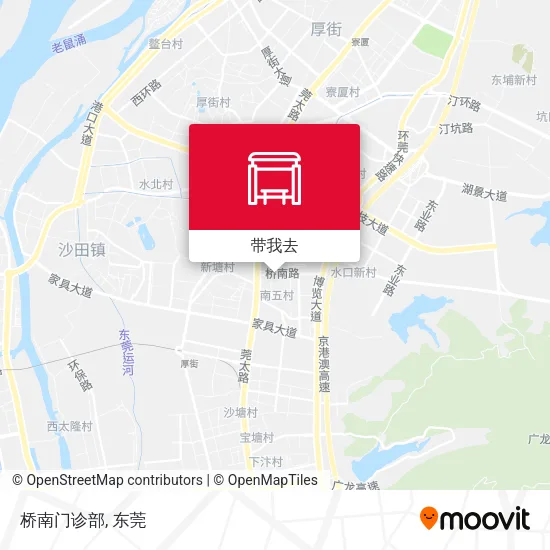 桥南门诊部地图