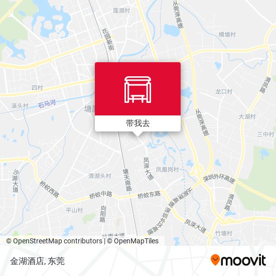 金湖酒店地图