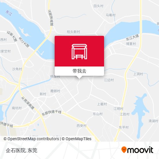 企石医院地图