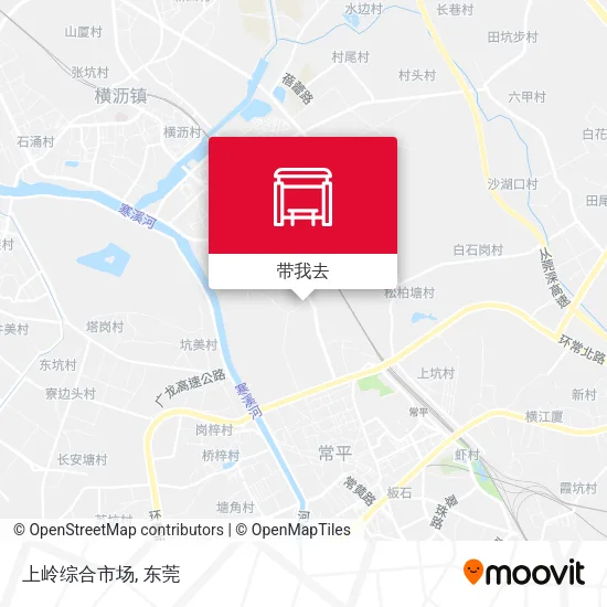 上岭综合市场地图