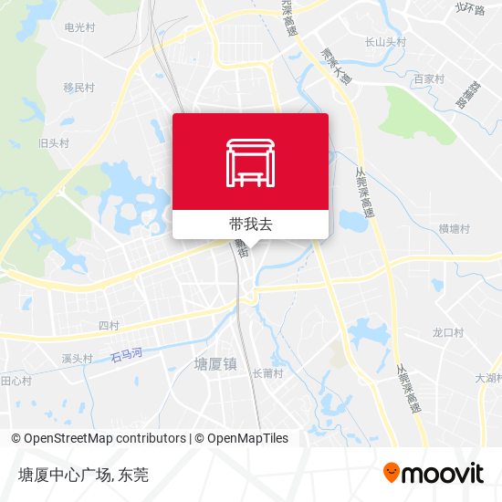 塘厦中心广场地图