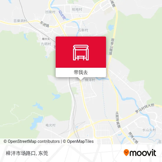 樟洋市场路口地图