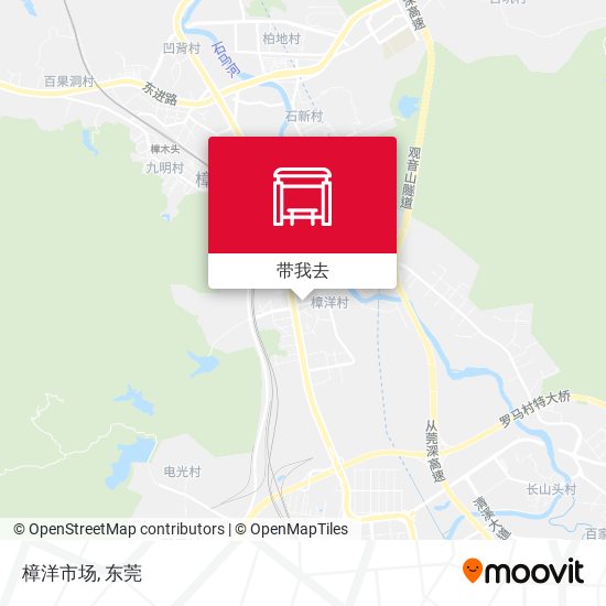 樟洋市场地图