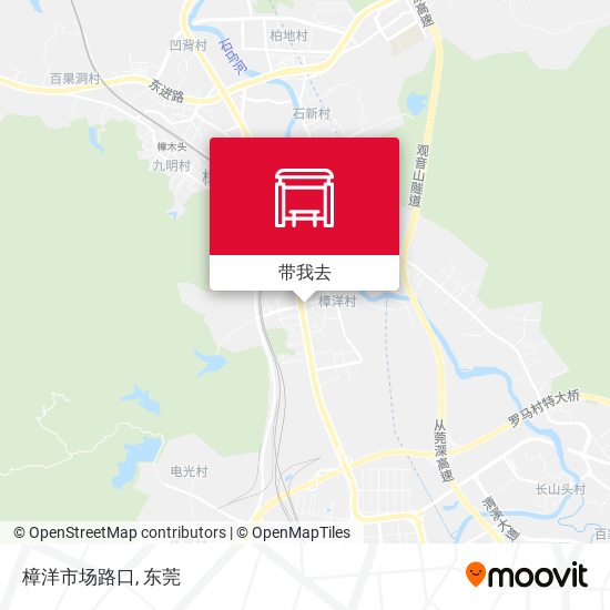 樟洋市场路口地图