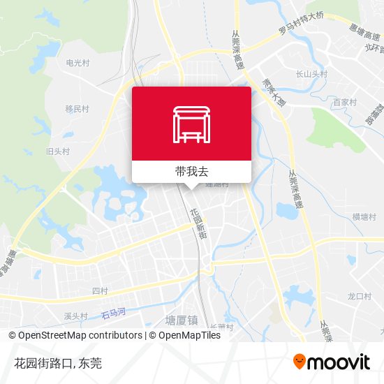 花园街路口地图