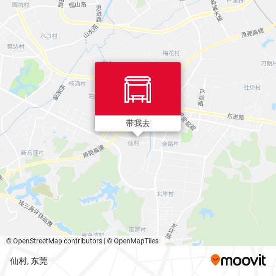 仙村地图