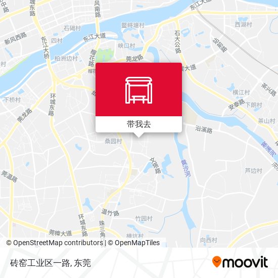 砖窑工业区一路地图