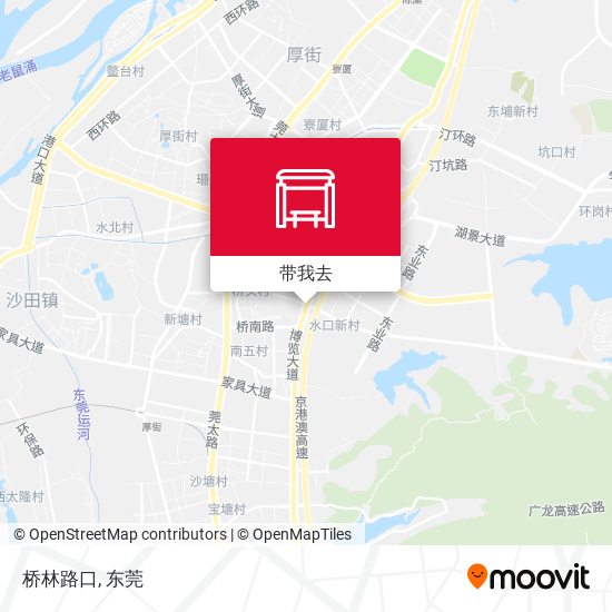 桥林路口地图