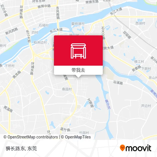 狮长路东地图