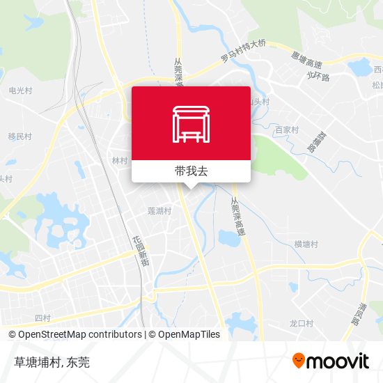 草塘埔村地图