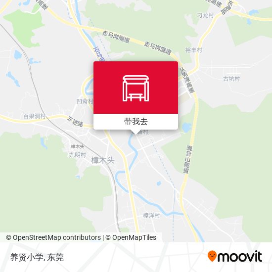 养贤小学地图