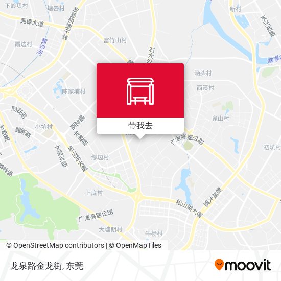 龙泉路金龙街地图