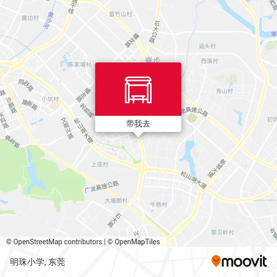 明珠小学地图