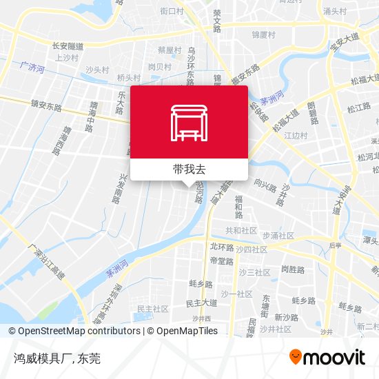 鸿威模具厂地图