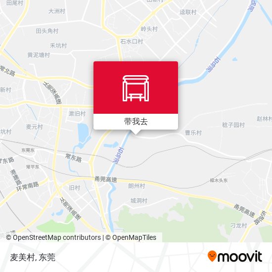 麦美村地图