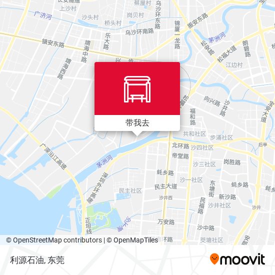 利源石油地图