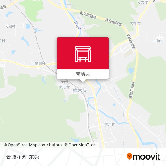 景城花园地图