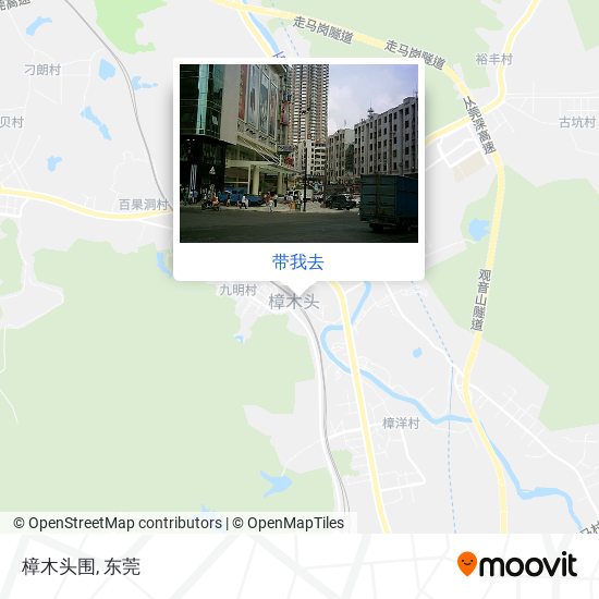 樟木头围地图