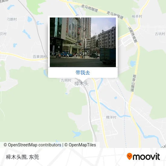 樟木头围地图