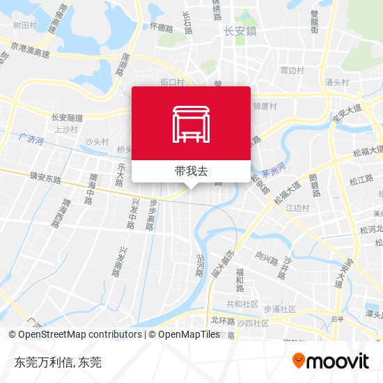 东莞万利信地图