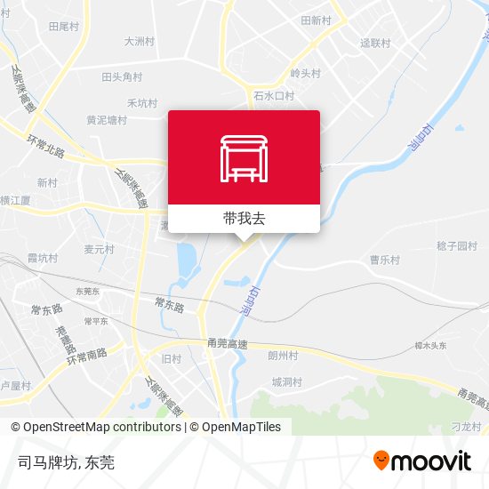 司马牌坊地图