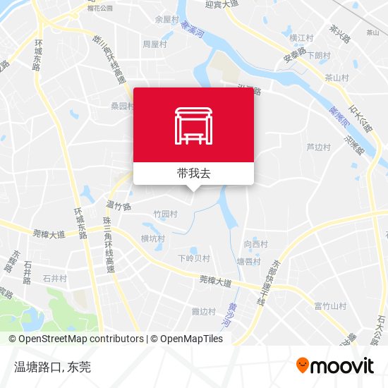 温塘路口地图