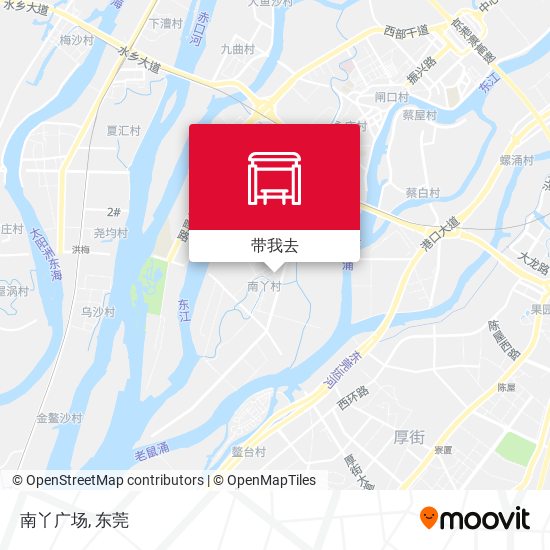 南丫广场地图