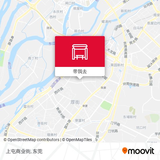 上屯商业街地图