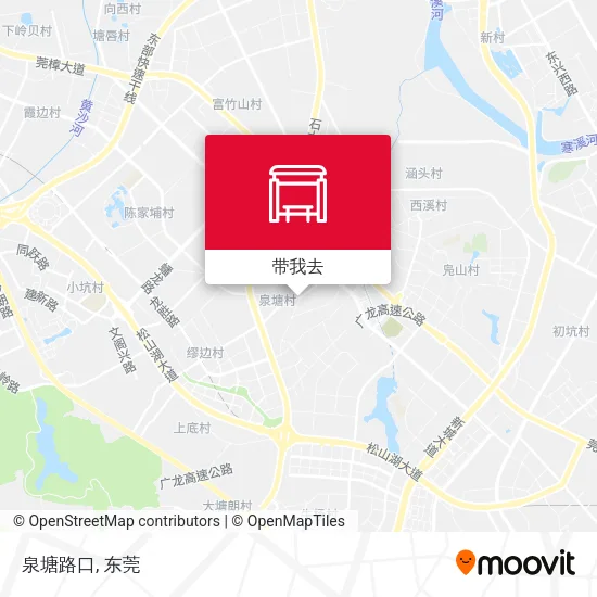 泉塘路口地图