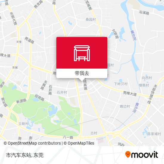 市汽车东站地图