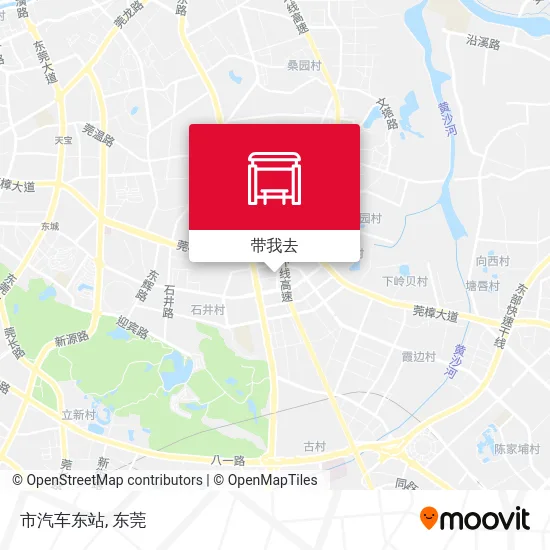 市汽车东站地图