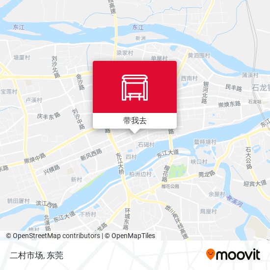 二村市场地图