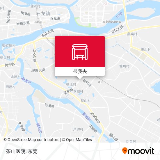 茶山医院地图