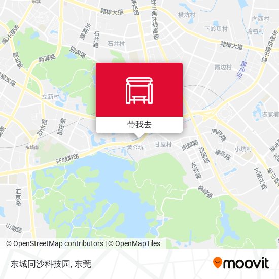 东城同沙科技园地图