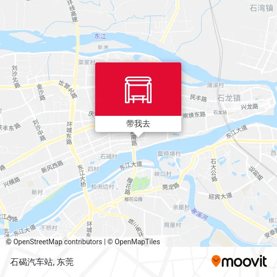 石碣汽车站地图