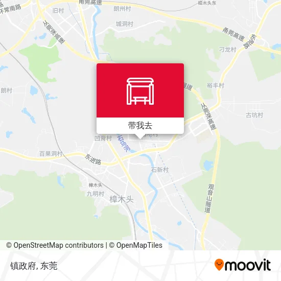镇政府地图