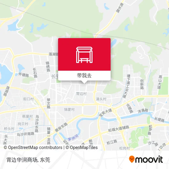 霄边华润商场地图