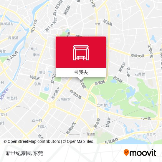 新世纪豪园地图